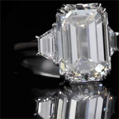 8.0 CT Sterling Silver Women's Eternity Ring