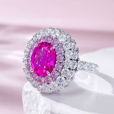 10ct Round Cut Zircon Handmade Sterling Silver Ring