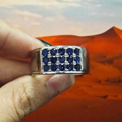 5ct Round Cut Handmade Men's Ring