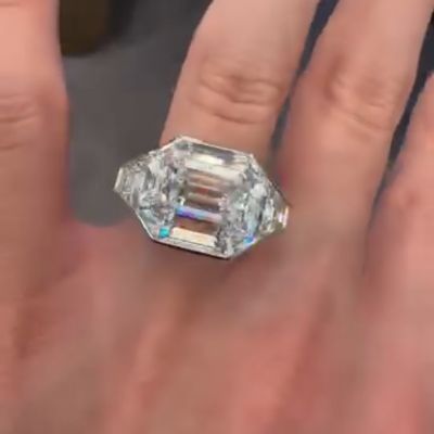 6ct Emerald-Cut Sterling Silver Luxury Handmade Ring