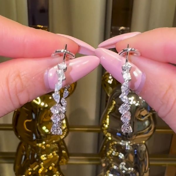 2.48CT Multi-Shaped Hoop Earrings